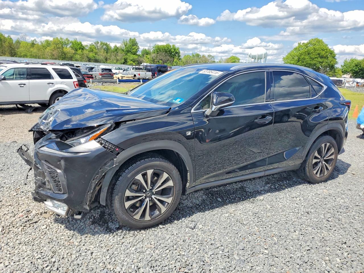 2018 Lexus NX 300 F Sport, VIN JTJBARBZ0J2163014 — Front end