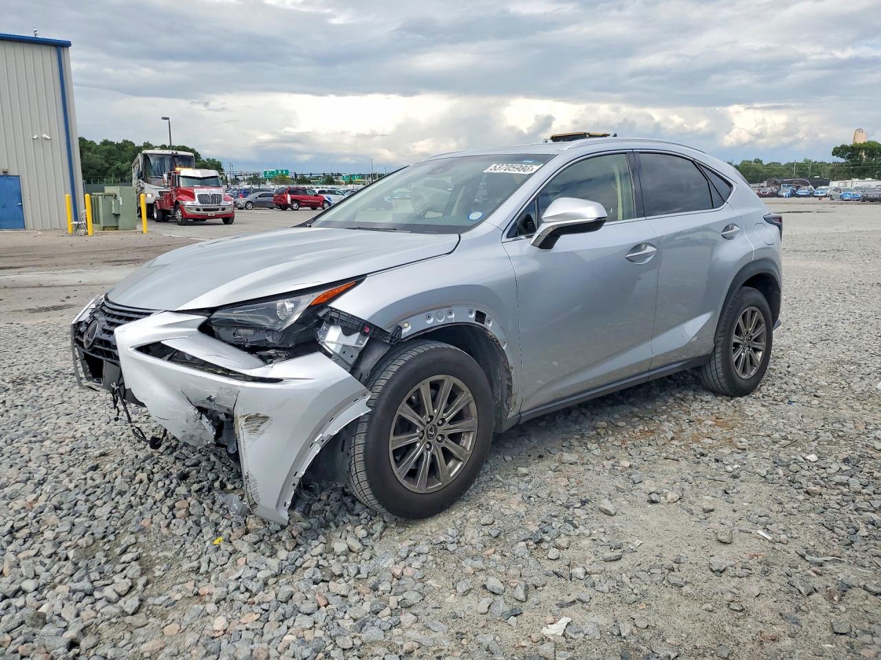 2018 Lexus NX 300, VIN JTJYARBZ0J2088356 — Front end
