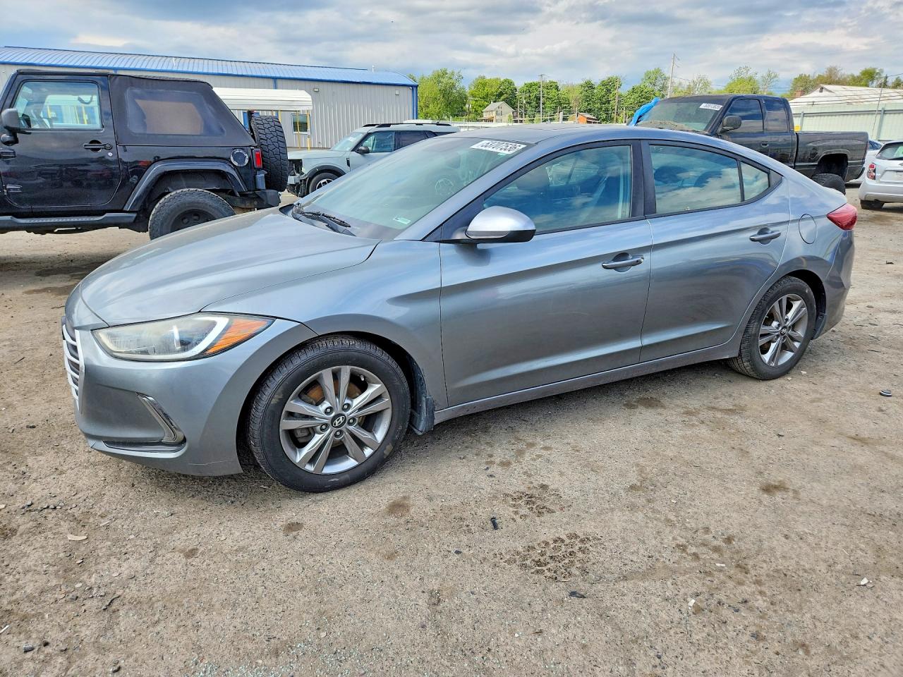 2018 Hyundai Elantra Limited, VIN KMHD84LF1JU553828 — Side