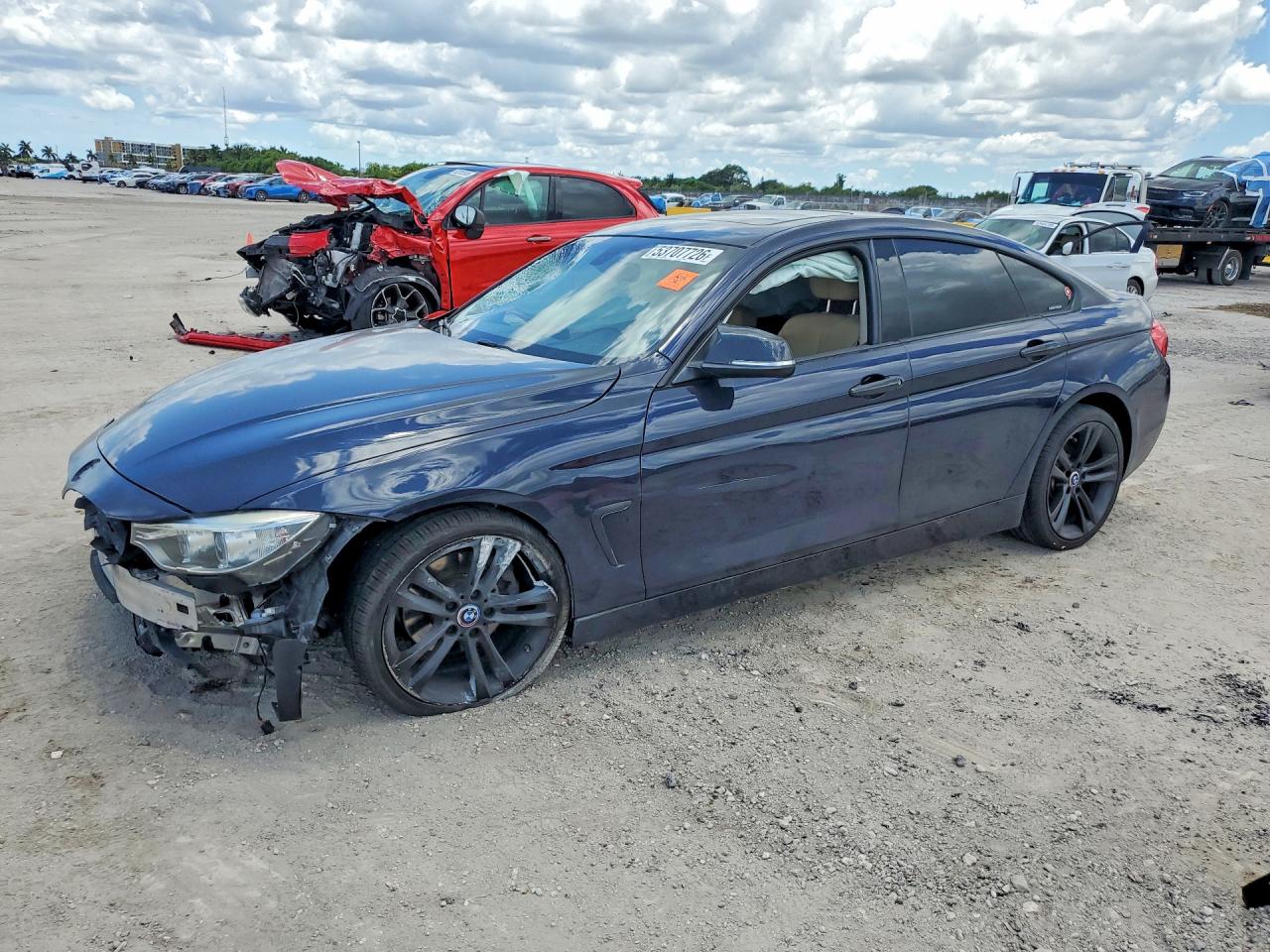2015 BMW 4 Series 428i, VIN WBA4A9C57FD416765 — Front end