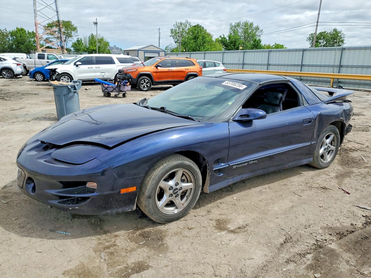 2000 Pontiac Firebird Formula, VIN 2G2FV22G9Y2156893 — Rear end