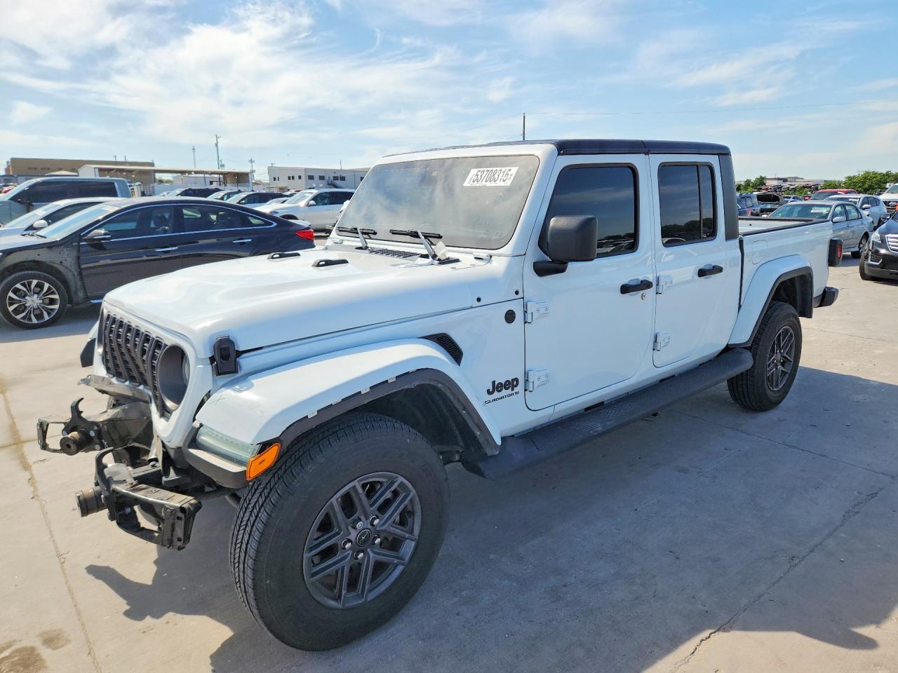 2024 Jeep Gladiator Nighthawk, VIN 1C6HJTAG1RL112046 — Front end