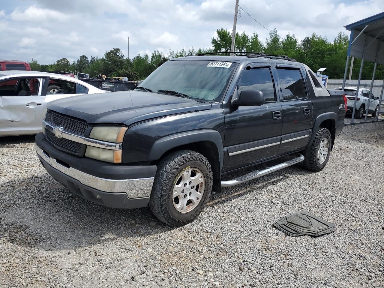 2004 Chevrolet Avalanche Z66, VIN 3GNEC12T84G329726 — Rear end
