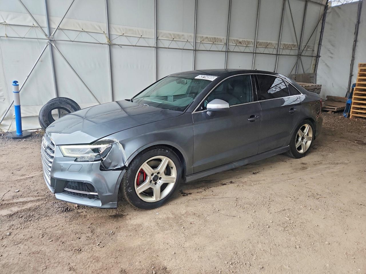 2017 Audi S3 Premium Plus, VIN WAUB1GFF8H1057897 — Front end