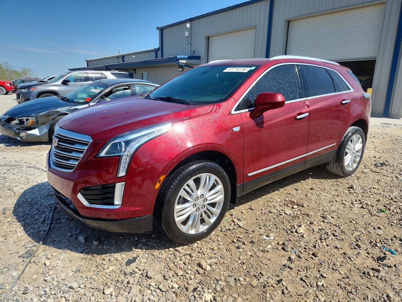 2018 Cadillac XT5 Luxury AWD, VIN 1GYKNDRS0JZ137405 — Undercarriage