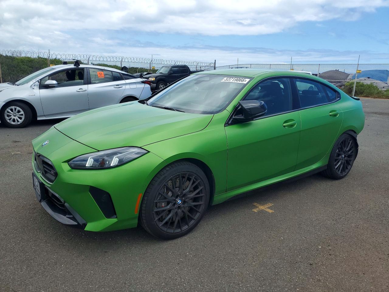2025 BMW 2 Series M235 XDRIVE, VIN WBA33GG08S7T09614 — Rear end