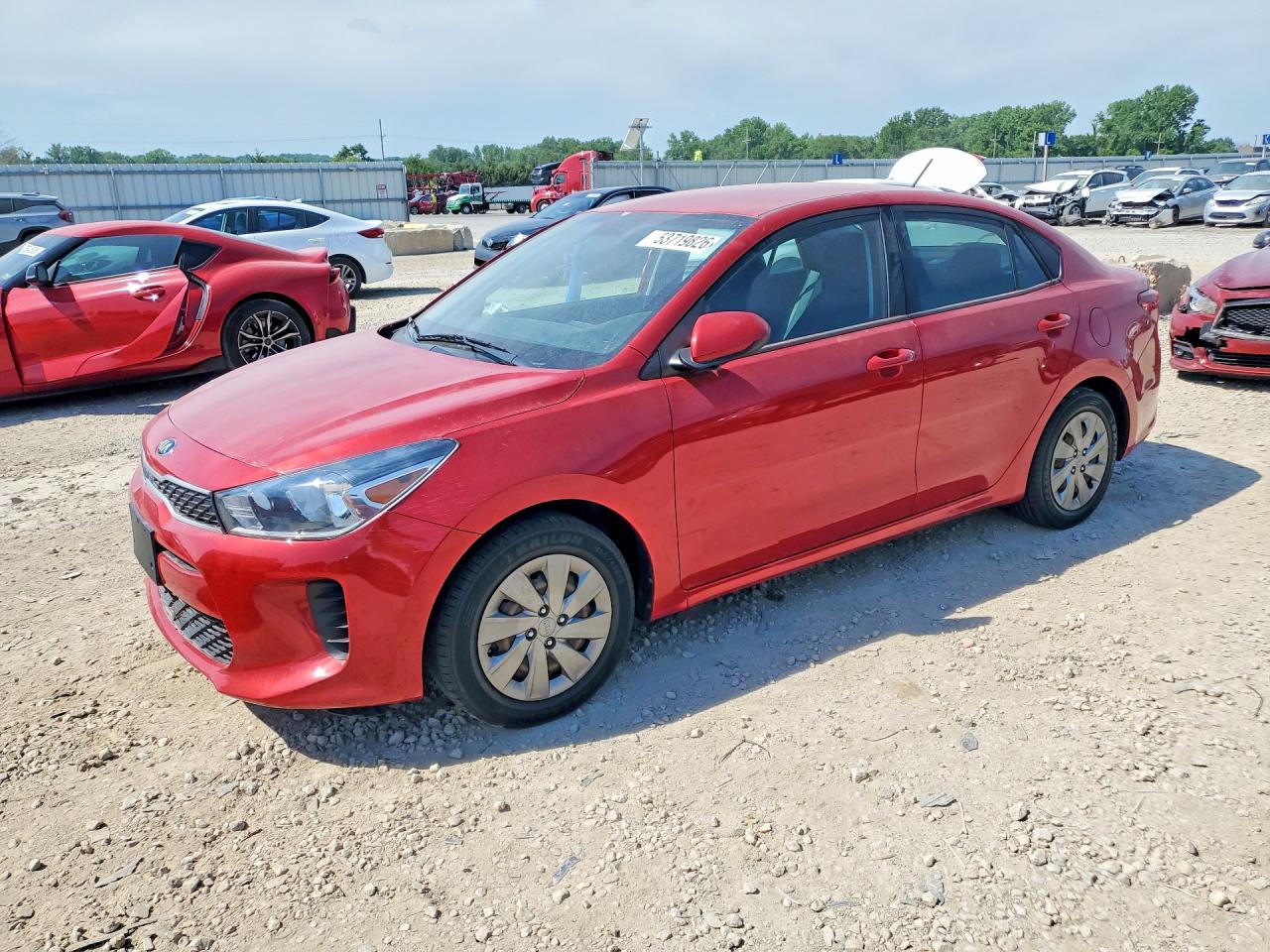 2020 Kia Rio LX, VIN 3KPA24AD6LE356293 — Undercarriage