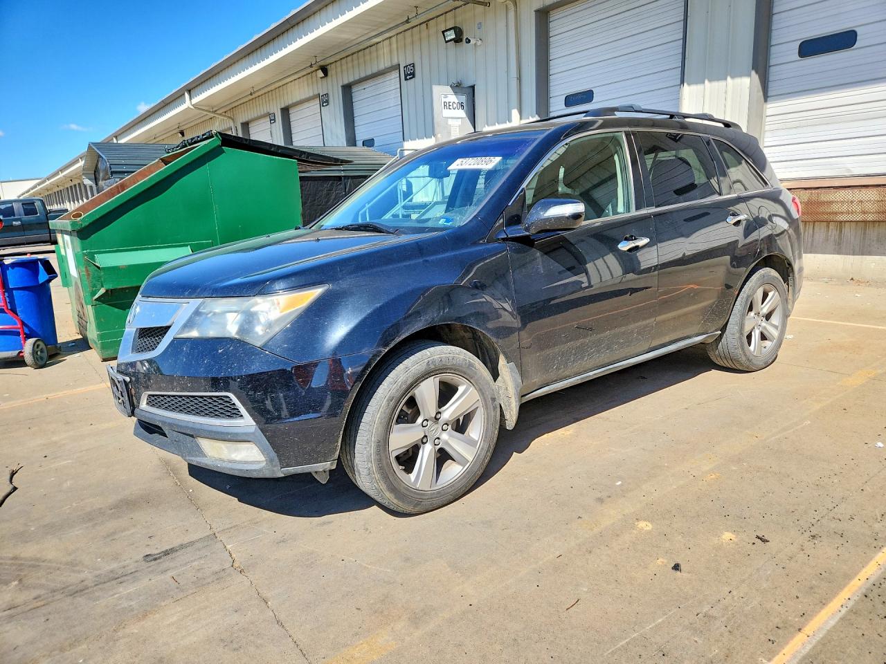 2012 Acura MDX, VIN 2HNYD2H20CH536546 — Front end