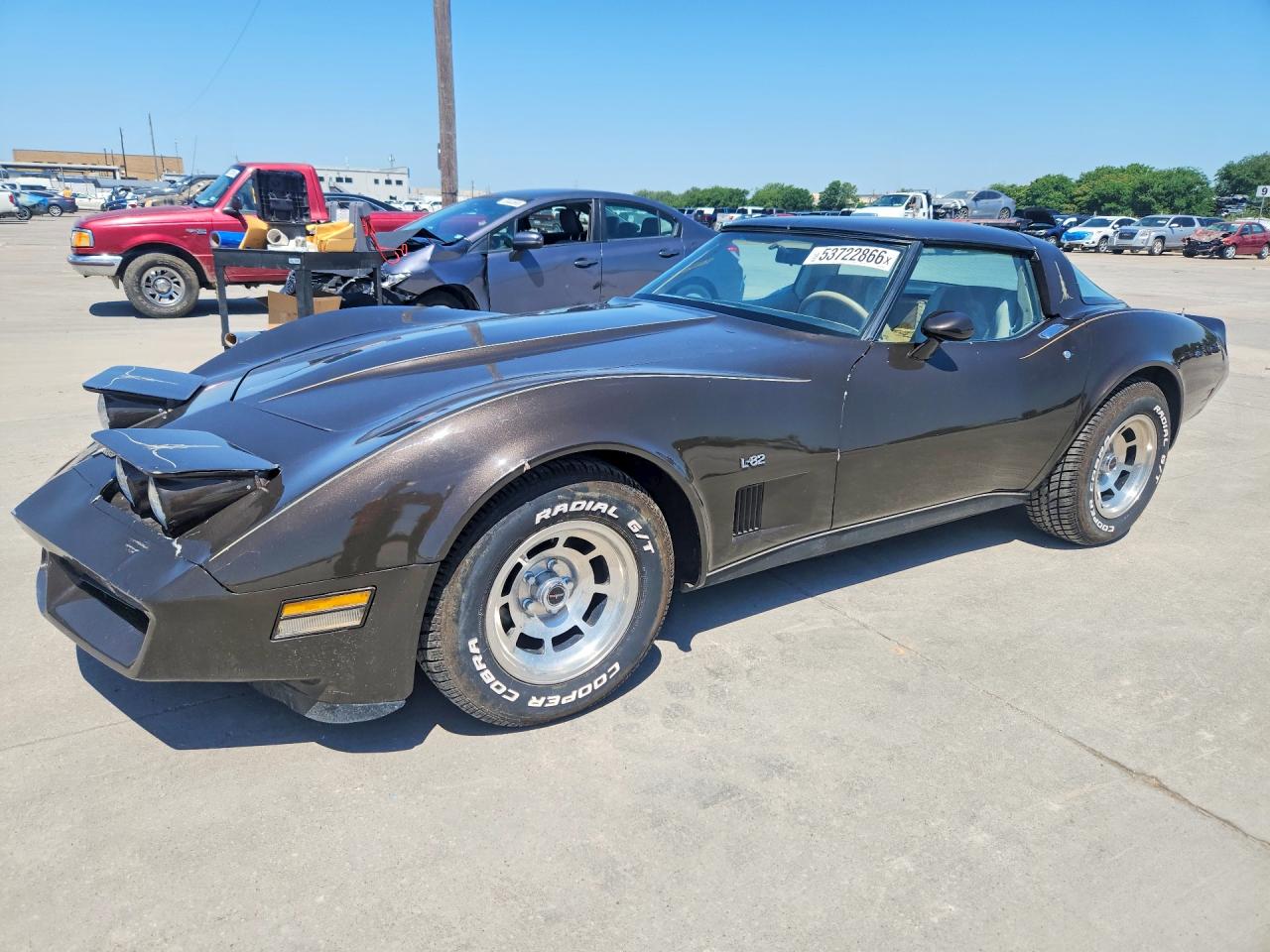1980 Chevrolet Corvette, VIN 1Z876AS424046 — Front end