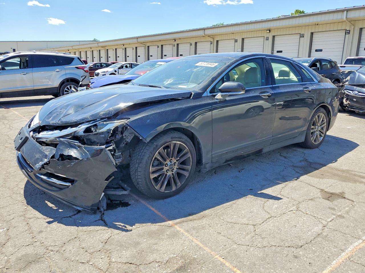 2013 Lincoln MKZ, VIN 3LN6L2JKXDR804742 — Front end