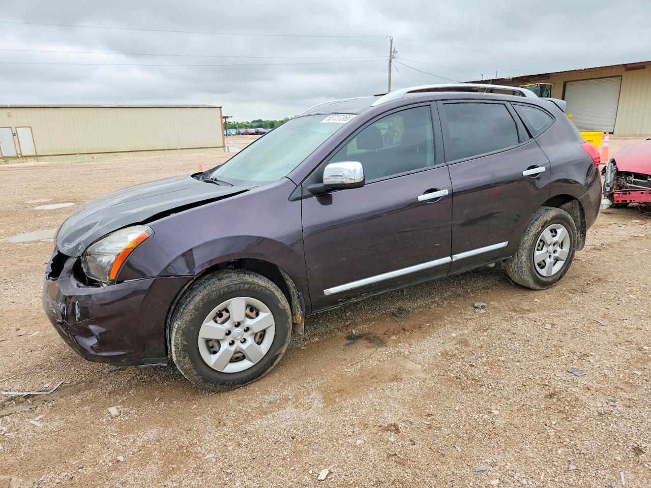 2014 Nissan Rogue S, VIN JN8AS5MTXEW620928 — Front end
