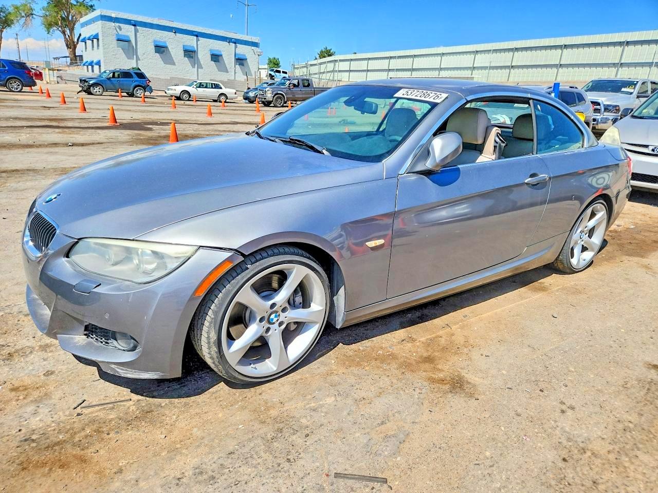 2013 BMW 3 Series 335i, VIN WBADX7C58DE746540 — Front end