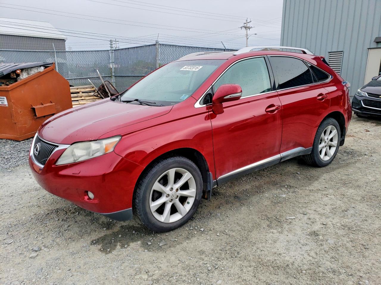 2012 Lexus RX 350, VIN 2T2BK1BA1CC142040 — Normal wear