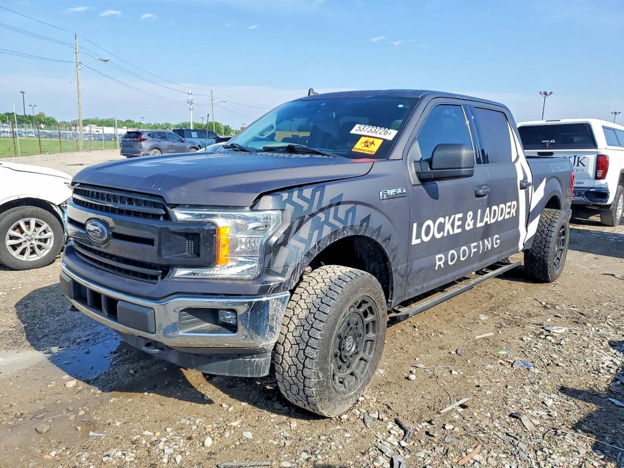 2019 Ford F-150 XL, VIN 1FTEW1EP1KFD44081 — Rear end