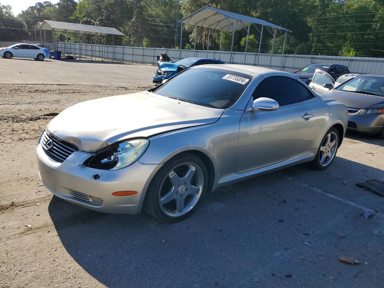 2004 Lexus SC 430, VIN JTHFN48Y540051365 — Front end