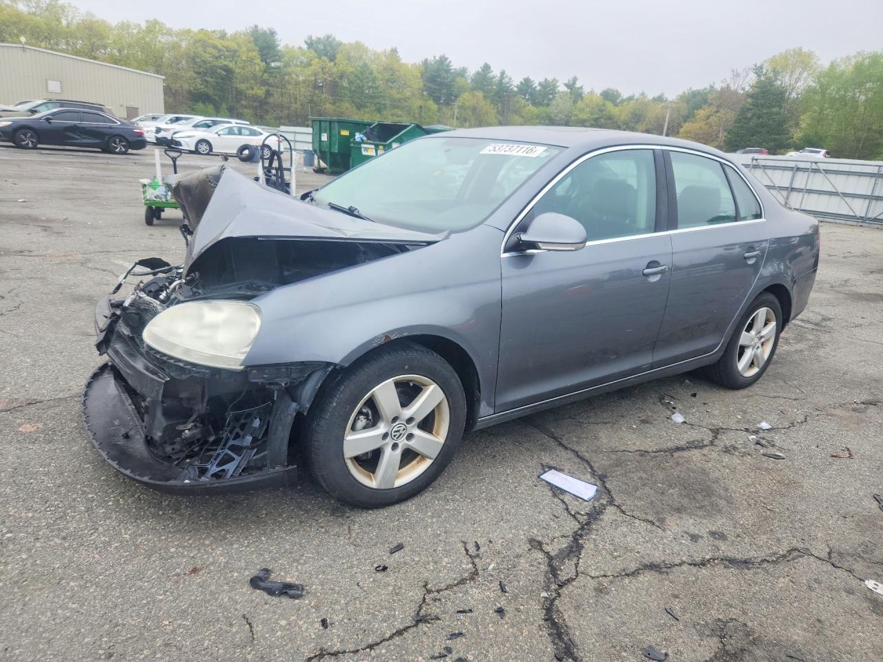 2008 Volkswagen Jetta SE, VIN 3VWRZ71KX8M195908 — Burn