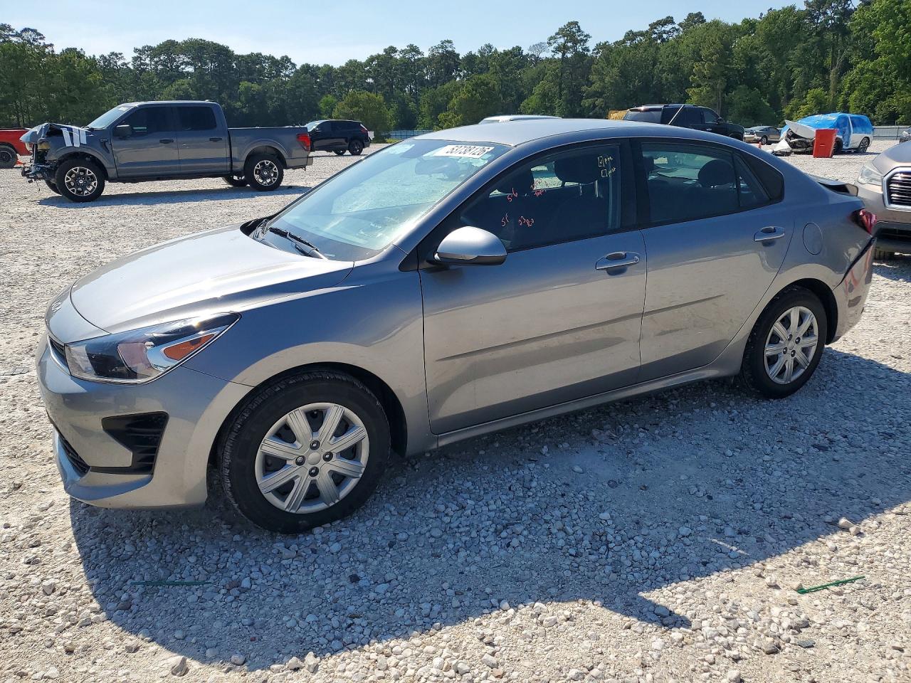 2023 Kia Rio S, VIN 3KPA24ADXPE602185 — Rear end