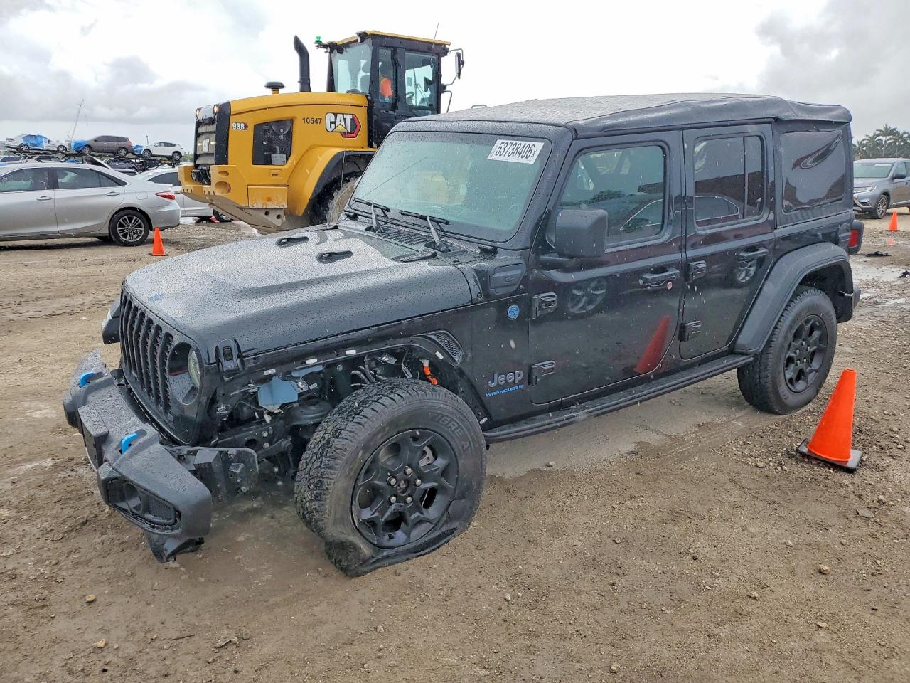 2023 Jeep Wrangler, VIN 1C4JJXN62PW652603 — Front end