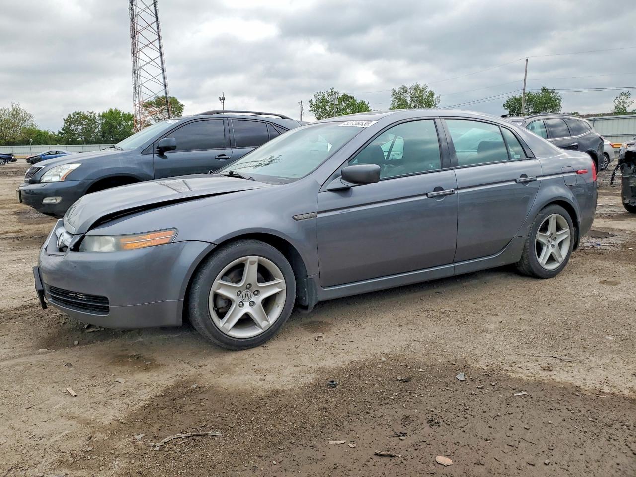 2005 Acura TL, VIN 19UUA66295A034208 — Front end