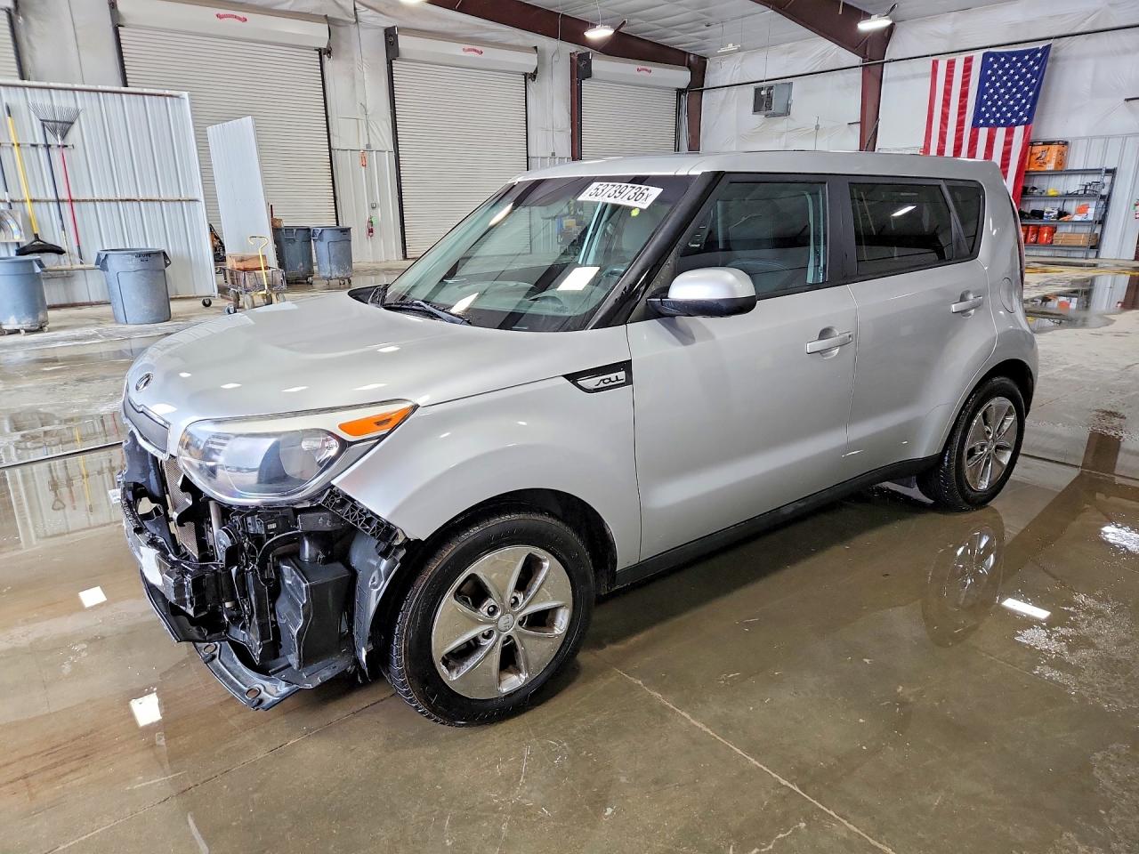 2015 Kia Soul, VIN KNDJN2A20F7778591 — Front end