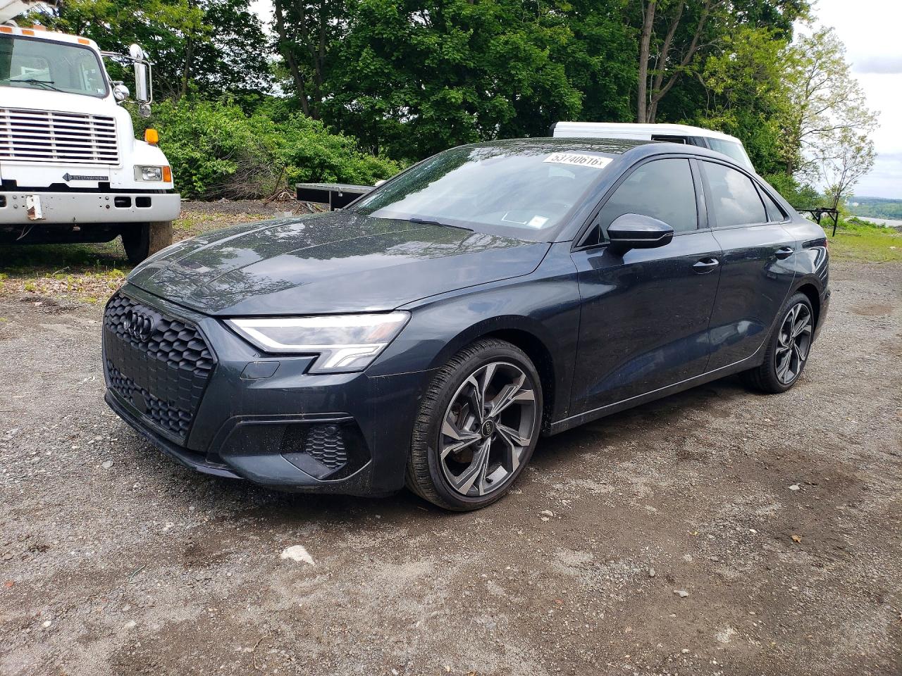 2023 Audi A3 Premium Plus, VIN WAUHUDGY9PA049659 — Vandalism