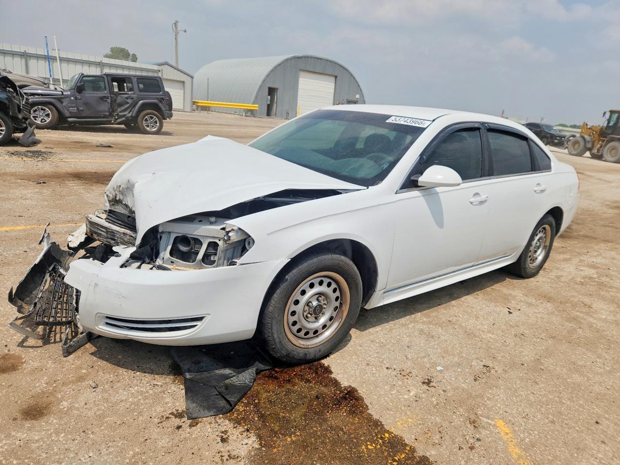 2010 Chevrolet Impala Police Police, VIN 2G1WD5EM8A1172931 — Front end