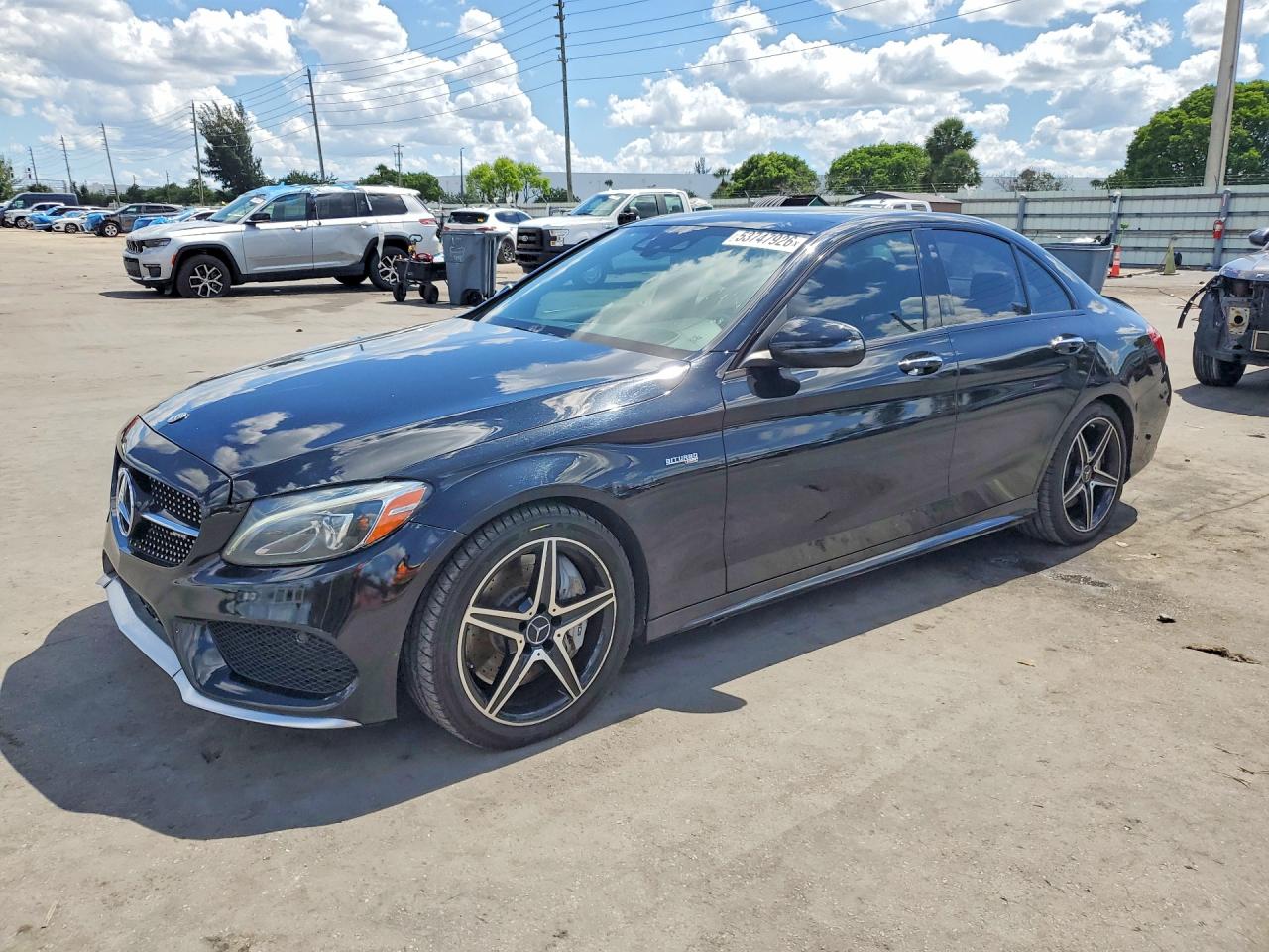 2018 Mercedes-Benz C 43 AMG, VIN 55SWF6EB2JU267079 — Vandalism