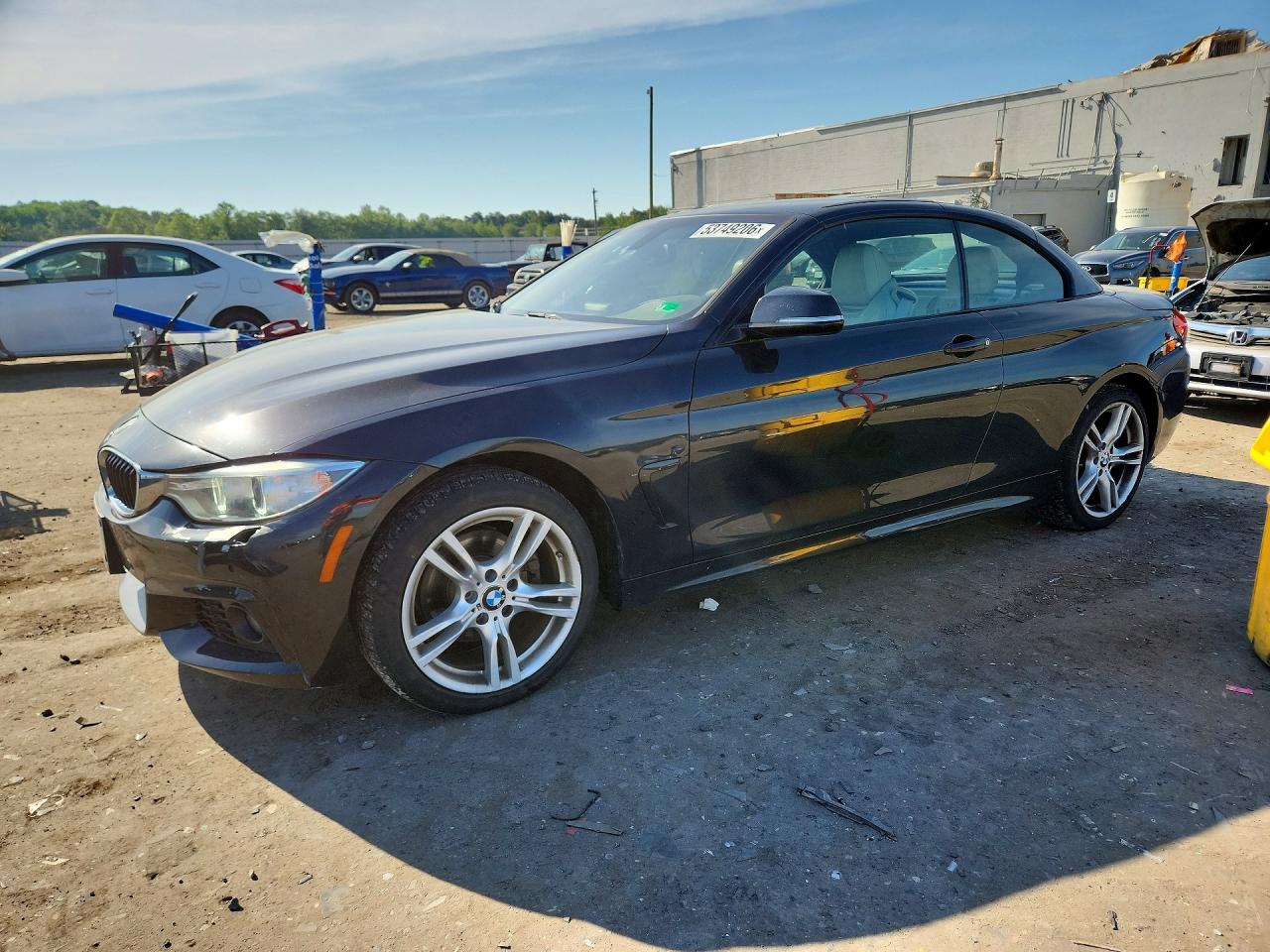 2015 BMW 4 Series 428i xDrive, VIN WBA3V9C52F5A78317 — Rear end