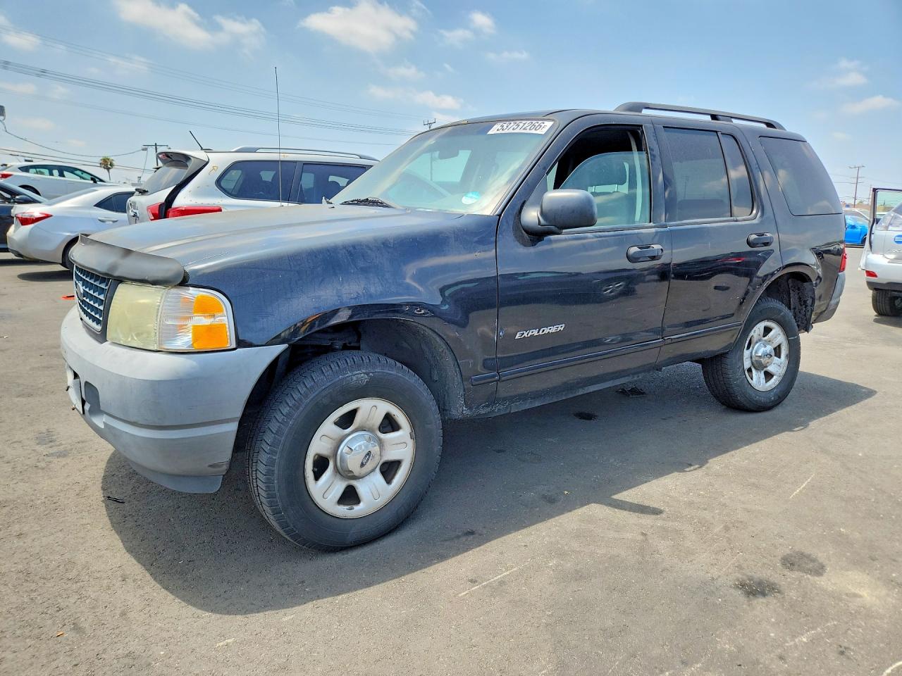 2002 Ford Explorer XLS, VIN 1FMZU62K72ZD01355 — Rear end