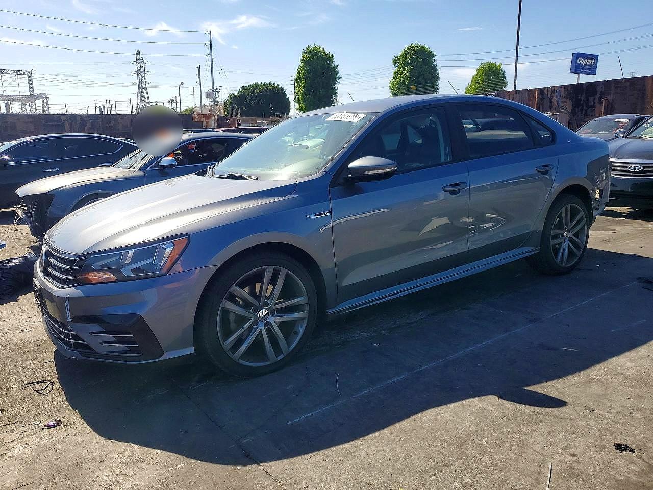 2018 Volkswagen Passat S, VIN 1VWAA7A34JC032160 — Rear end