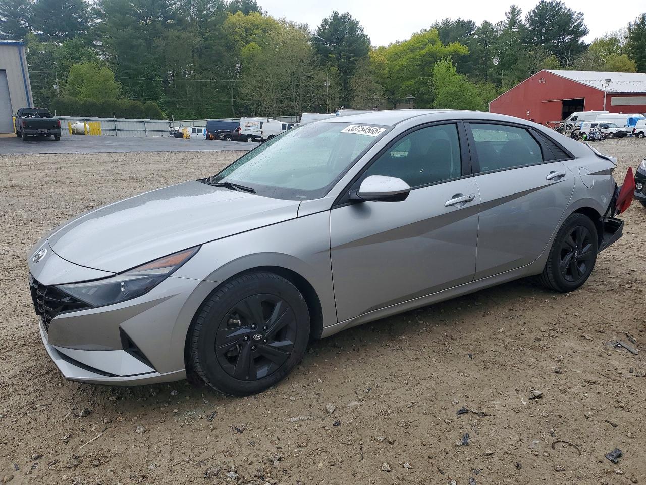 2023 Hyundai Elantra SEL, VIN 5NPLM4AG8PH104043 — Rear end