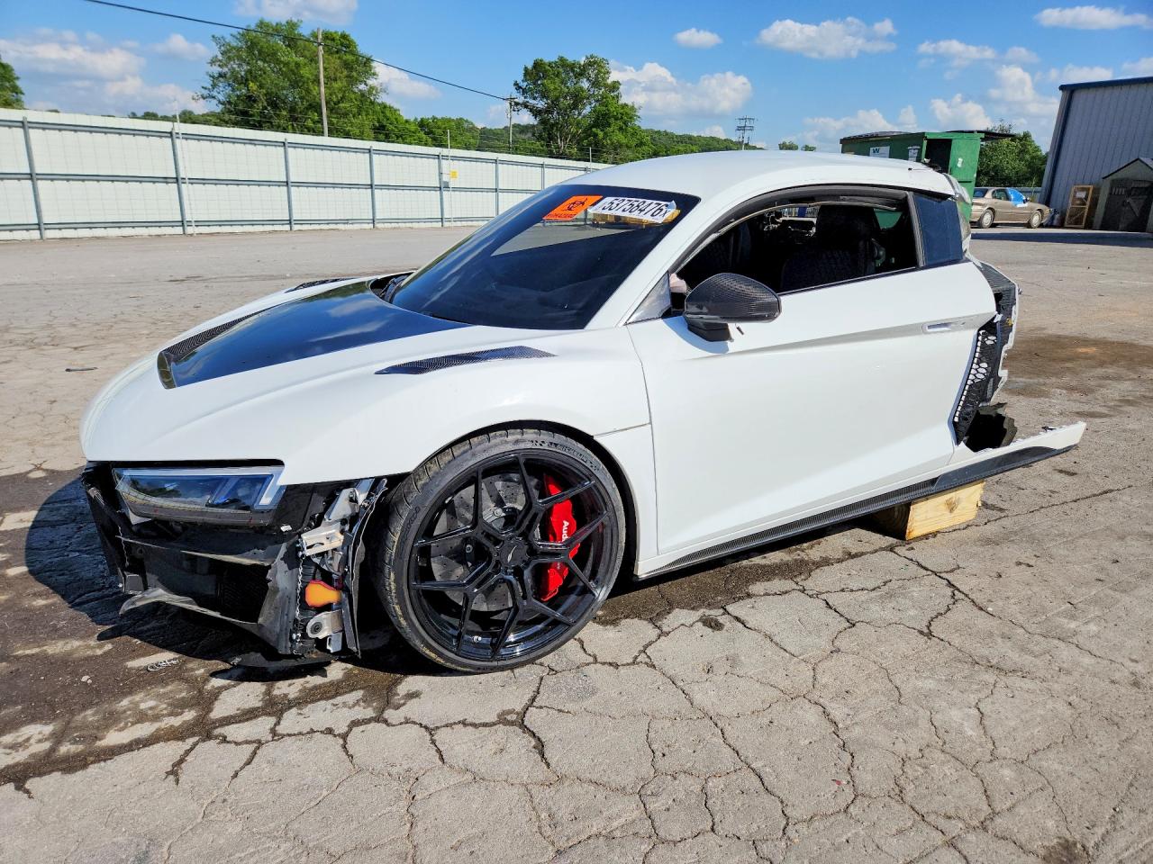 2020 Audi R8 V10 plus, VIN WUAKBAFX5L7901988 — Rear end