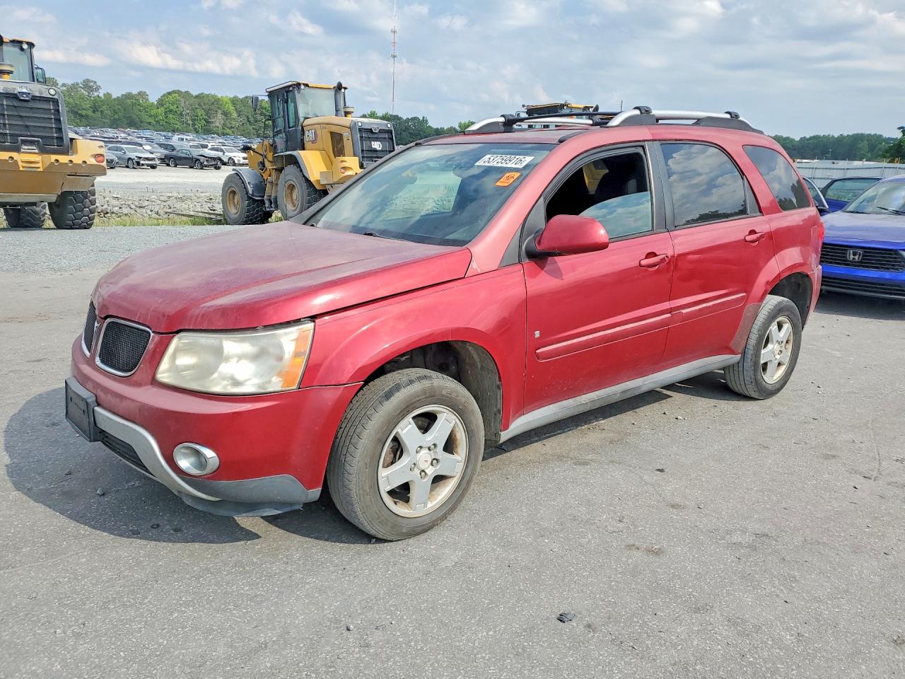 2006 Pontiac Torrent, VIN 2CKDL73F666187707 — Front end