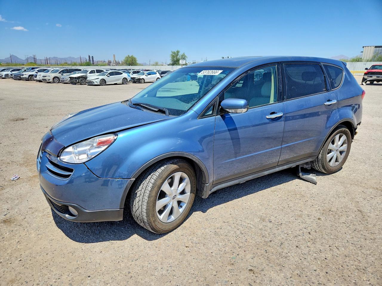 2006 Subaru Tribeca 5-Pass, VIN 4S4WX83CX64419108 — Undercarriage
