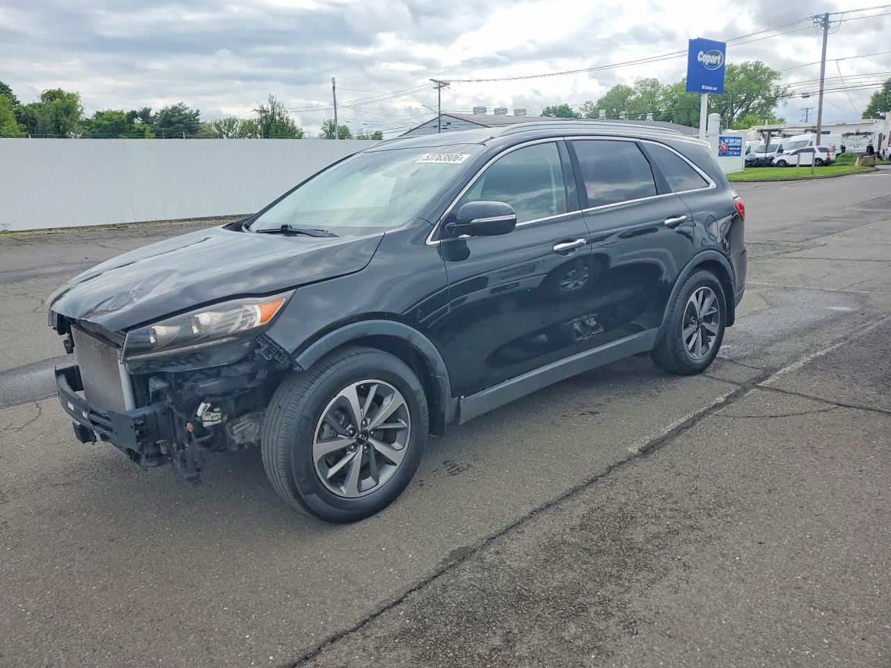 2019 Kia Sorento EX, VIN 5XYPH4A53KG457598 — Front end