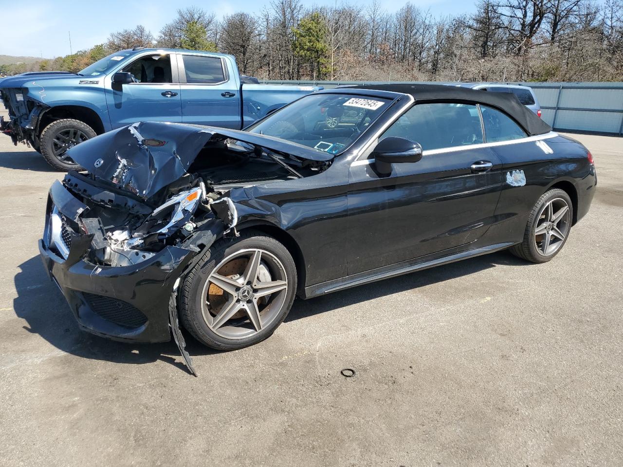 2018 Mercedes-Benz C 300, VIN WDDWK4KB7JF689582 — Front end