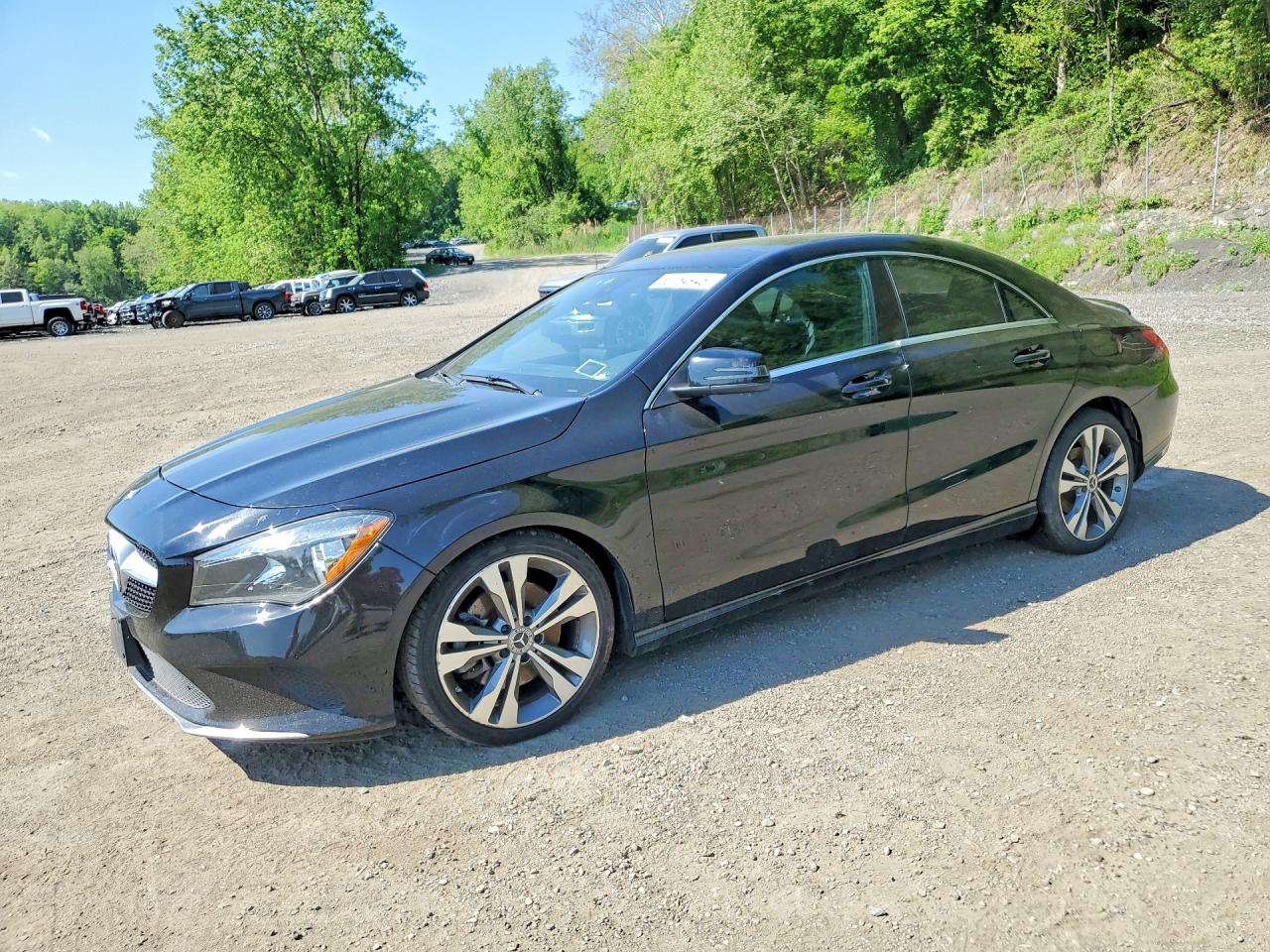 2019 Mercedes-Benz CLA 250, VIN WDDSJ4GB2KN722845 — Rear end