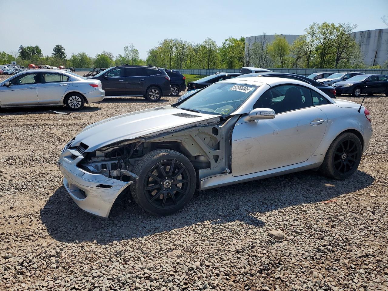2005 Mercedes-Benz SLK 230/320, VIN WDBWK56F65F023959 — Front end