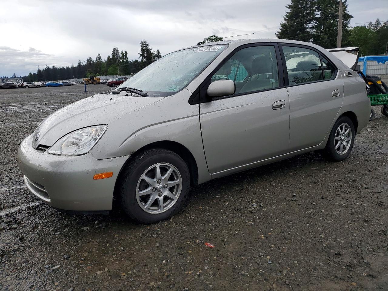 2003 Toyota Prius, VIN JT2BK12U330076057 — Rear end