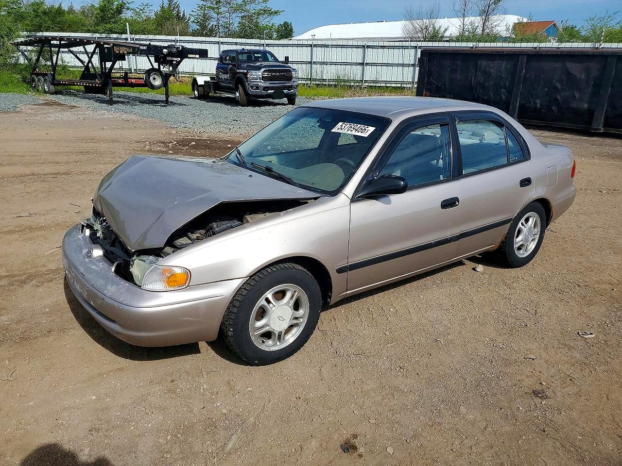 2002 Chevrolet Prizm, VIN 1Y1SK52842Z425430 — Front end