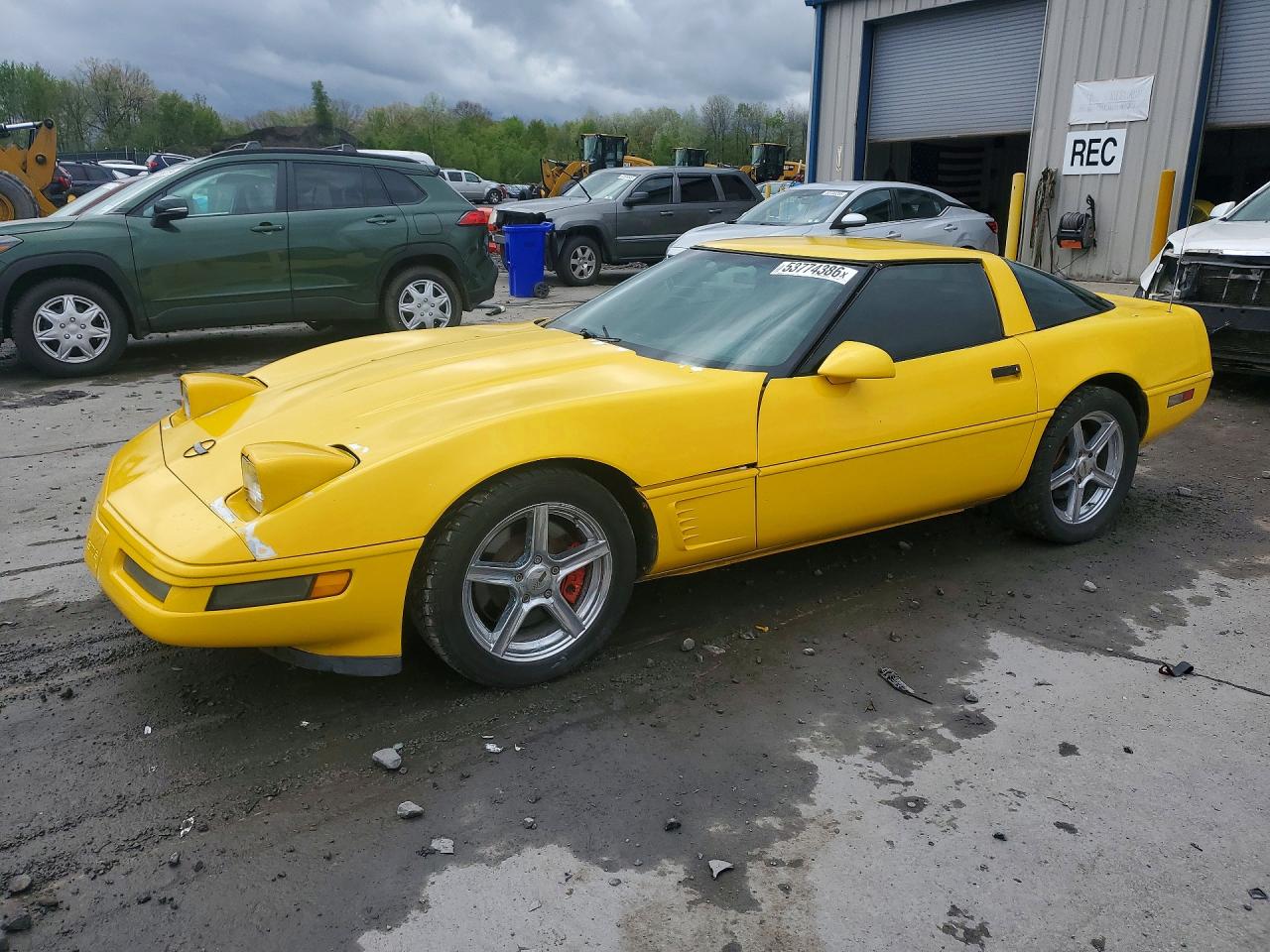 1996 Chevrolet Corvette, VIN 1G1YY22P6T5105417 — Normal wear