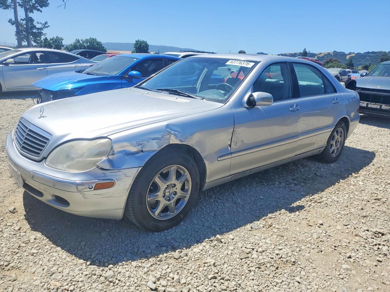2000 Mercedes-Benz S 320/430/500, VIN WDBNG70J5YA007808 — Side