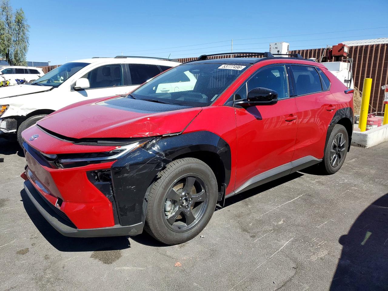 2026 Toyota bZ XLE, VIN JTMBDAFB5TA007102 — Front end
