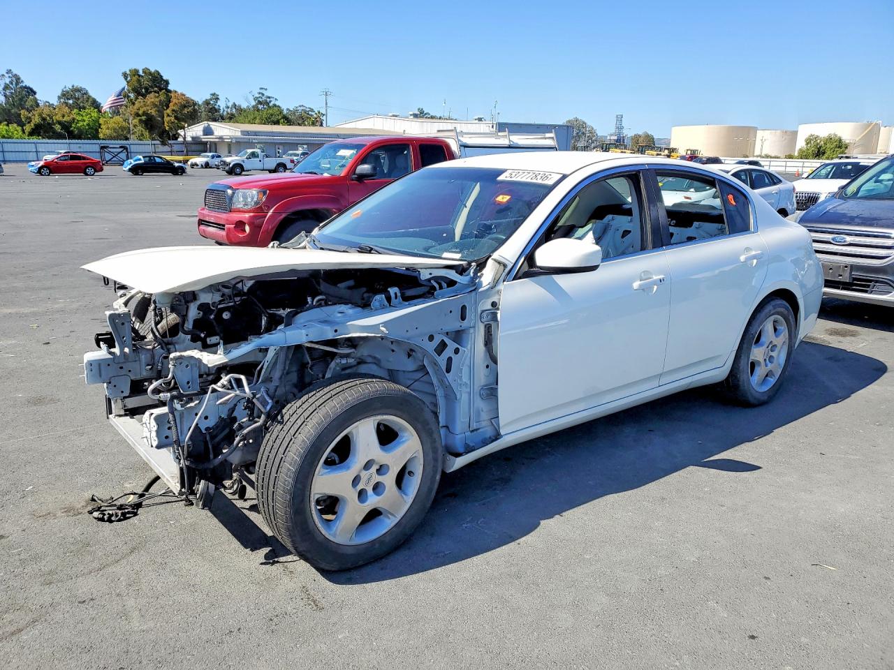 2015 Infiniti Q40, VIN JN1CV6AP5FM501225 — Vandalism