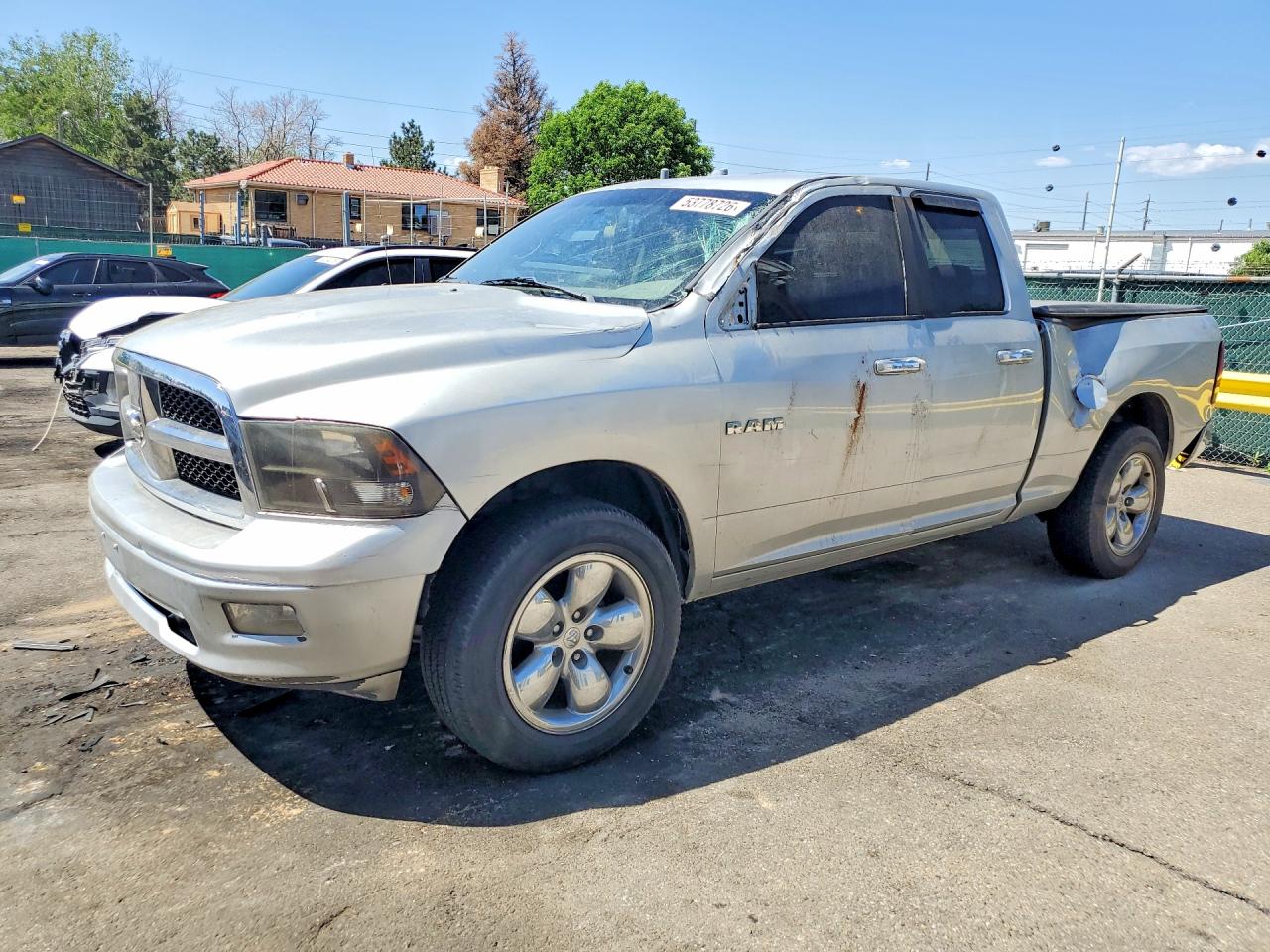 2009 Dodge 1500 SLT, VIN 1D3HV18P19S784466 — Бок