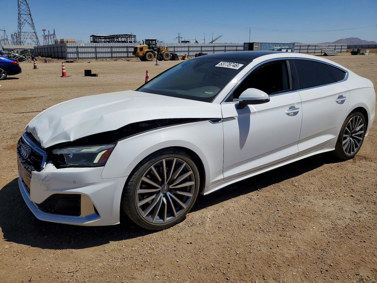 2021 Audi A5 Sportback Premium Plus, VIN WAUCBCF54MA015674 — Front end