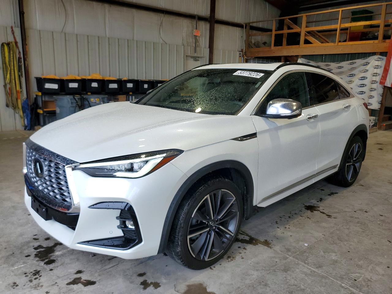 2024 Infiniti QX55 Essential, VIN 3PCAJ5KR2RF108886 — Hail