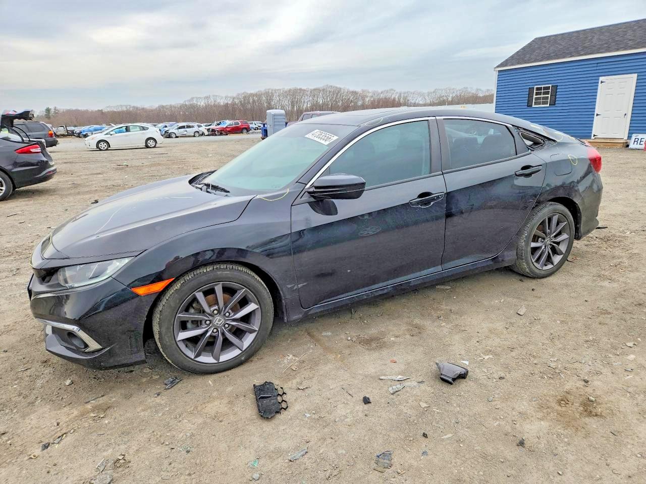 2020 Honda Civic EX, VIN 19XFC1F37LE209594 — Крыша
