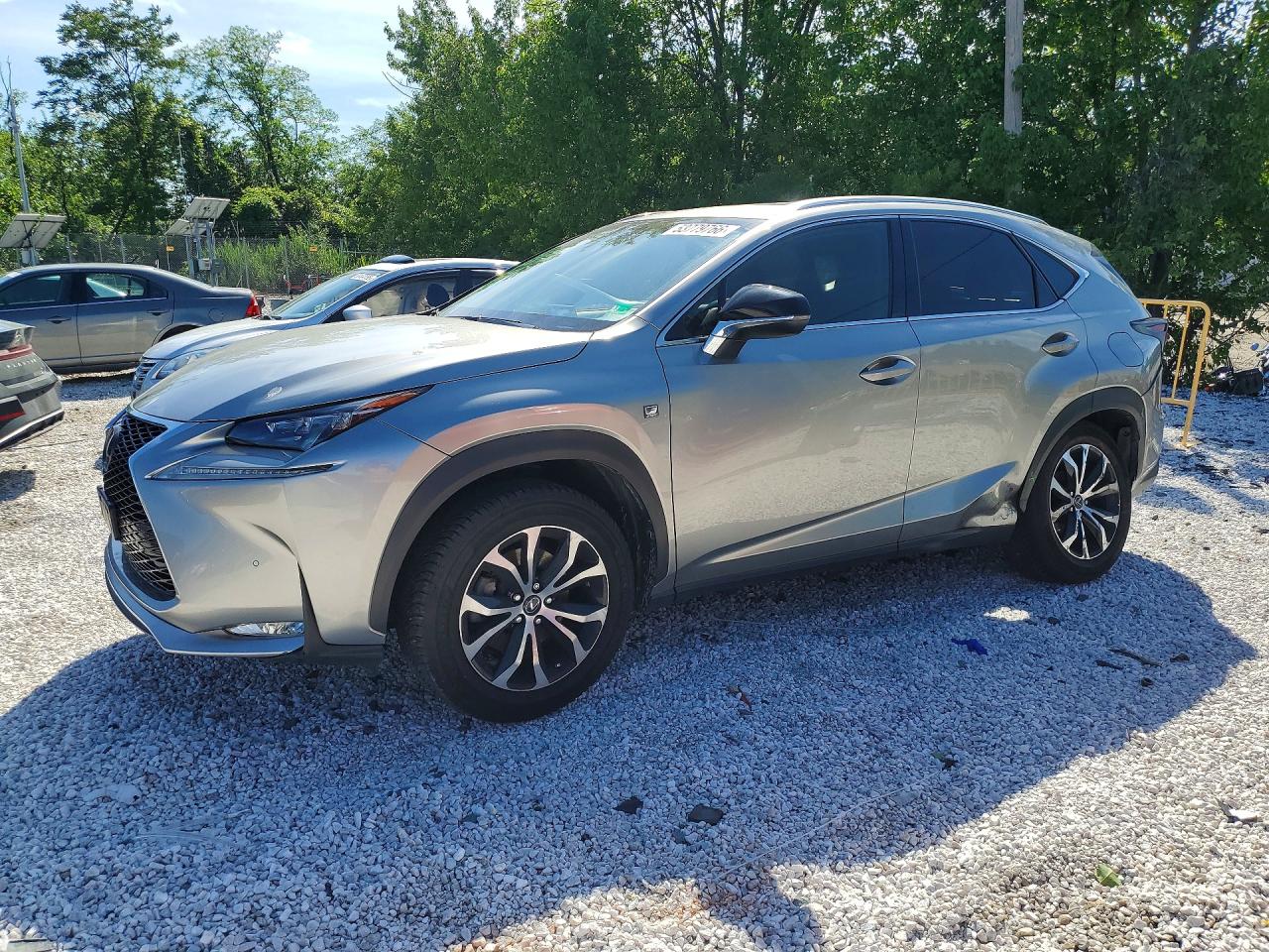 2016 Lexus NX 200t, VIN JTJBARBZ2G2052554 — Side