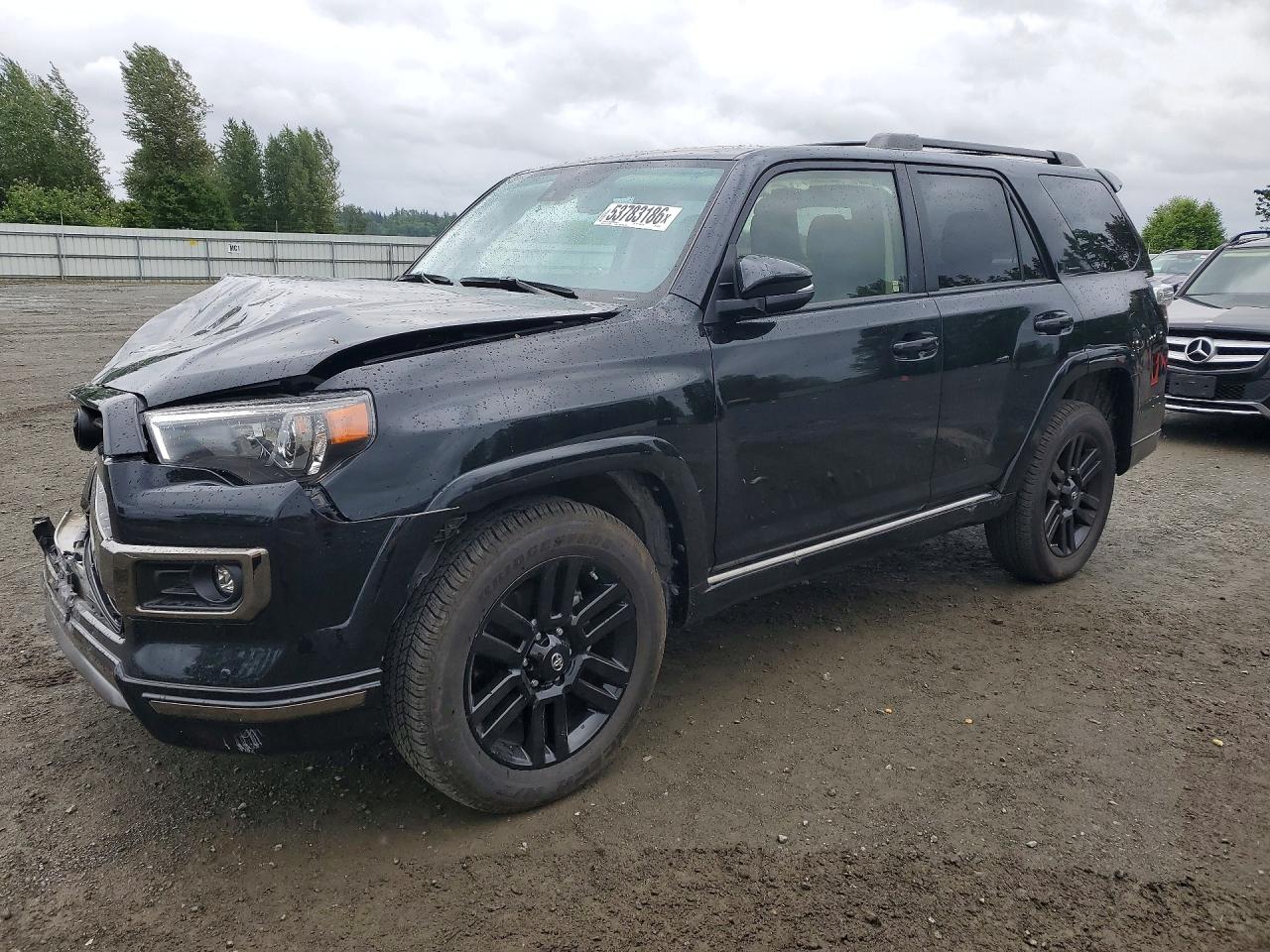 2021 Toyota 4Runner Nightshade, VIN JTEJU5JR9M5966533 — Front end